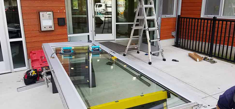 storefront door glass replacement Santa Ana